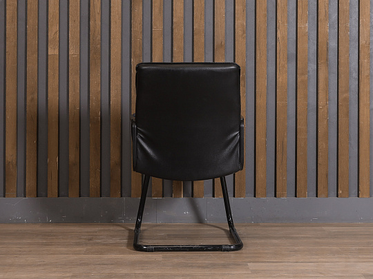 Конференц-кресло Искусственная кожа Чёрный