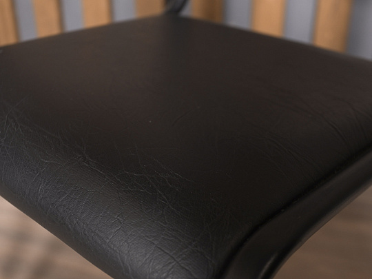 Офисный стул Искусственная кожа Чёрный