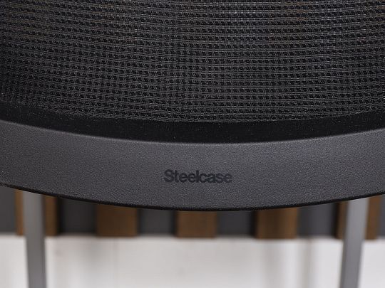 Конференц-кресло Steelcase Ткань Чёрный Франция