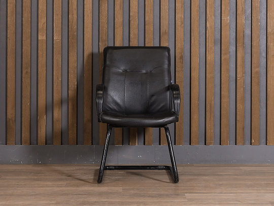 Конференц-кресло Искусственная кожа Чёрный