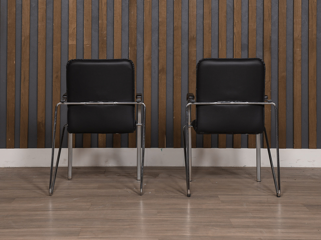 Конференц-кресло Самба Искусственная кожа Чёрный Россия (КФЭЧ-СМБ)