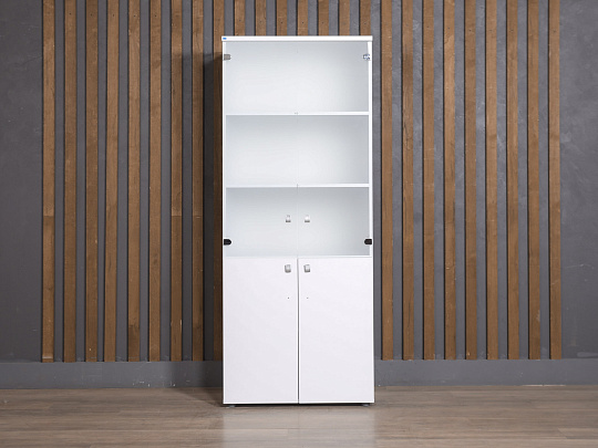 Шкаф для документов Vasanta ЛДСП Белый Россия