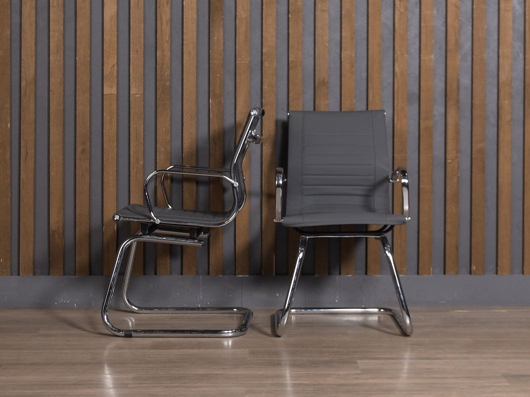 Конференц-кресло Искусственная кожа Серый Европа (КФСР-171125)