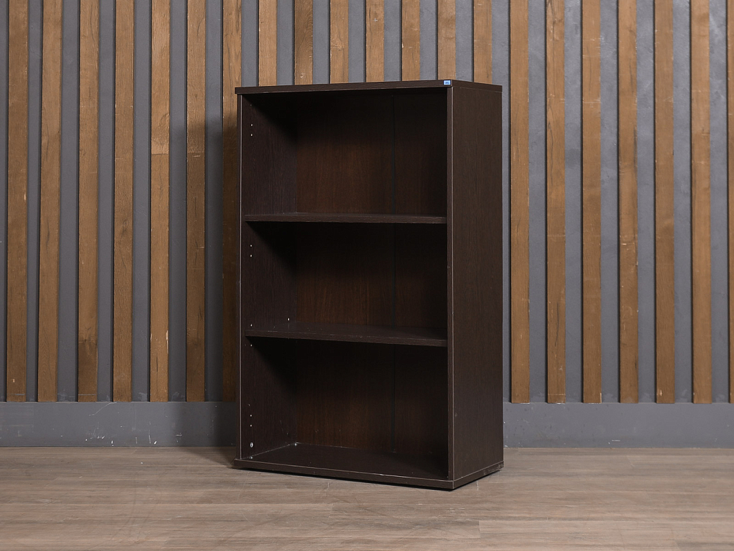 Шкаф-стеллаж для документов ЛДСП Венге (ШДВГ-131225)