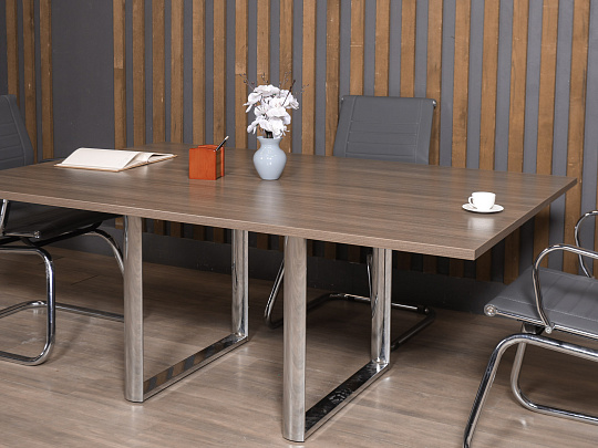 Стол для переговоров ЛДСП Ясень шимо