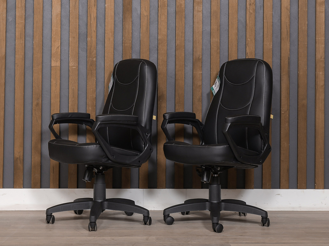 Кресло руководителя Амиго Искусственная кожа Чёрный Россия (КРЭЧ-АМГ)