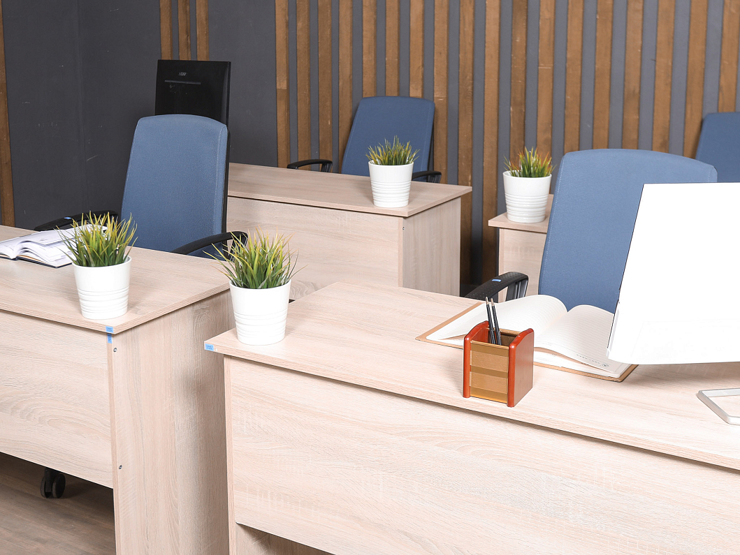 Стол прямоугольный ЛДСП Дуб сонома (СПНДС1-171225)