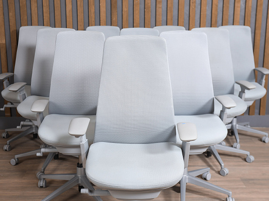 Кресло руководителя Haworth Fern Ткань Серый Германия