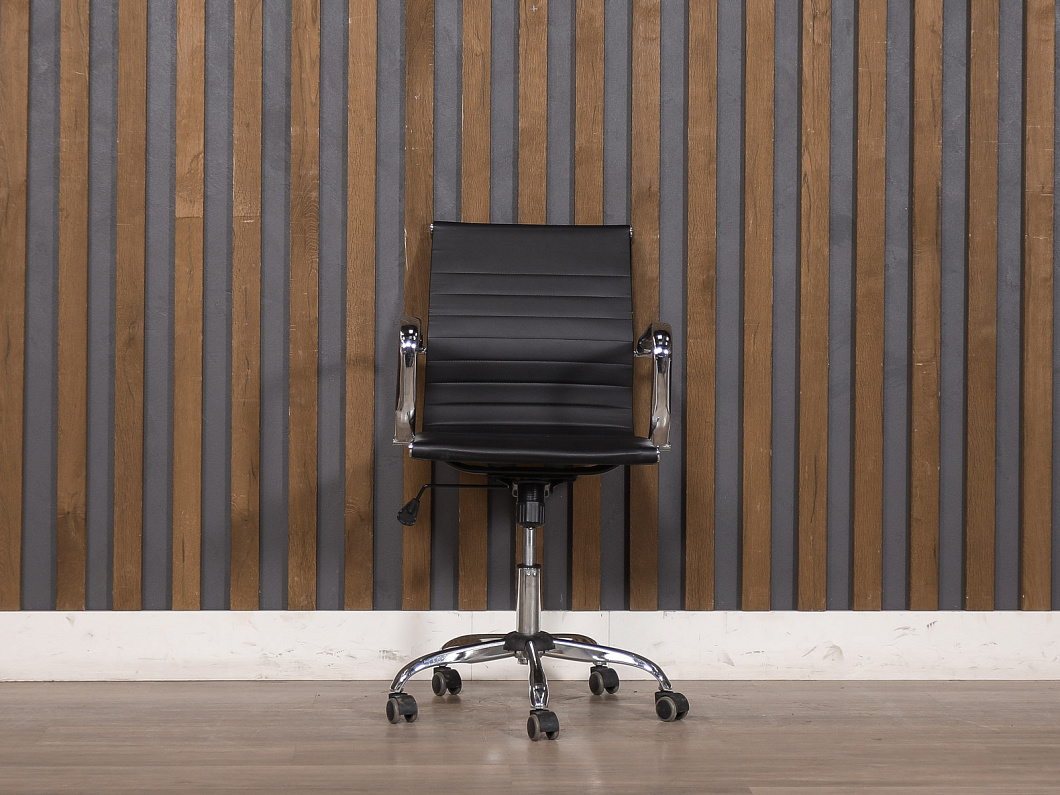 Офисное кресло Harman New Искусственная кожа Чёрный Китай (КПЭЧ-131225)