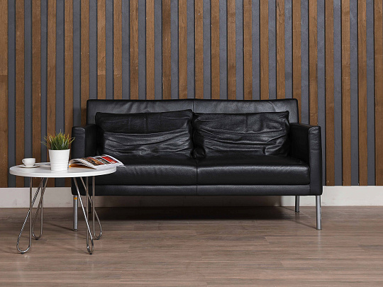 Диван Walter Knoll Jason 390 Кожа Чёрный Германия