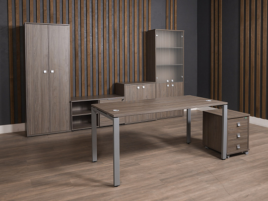 Кабинет руководителя ЛДСП Ясень шимо