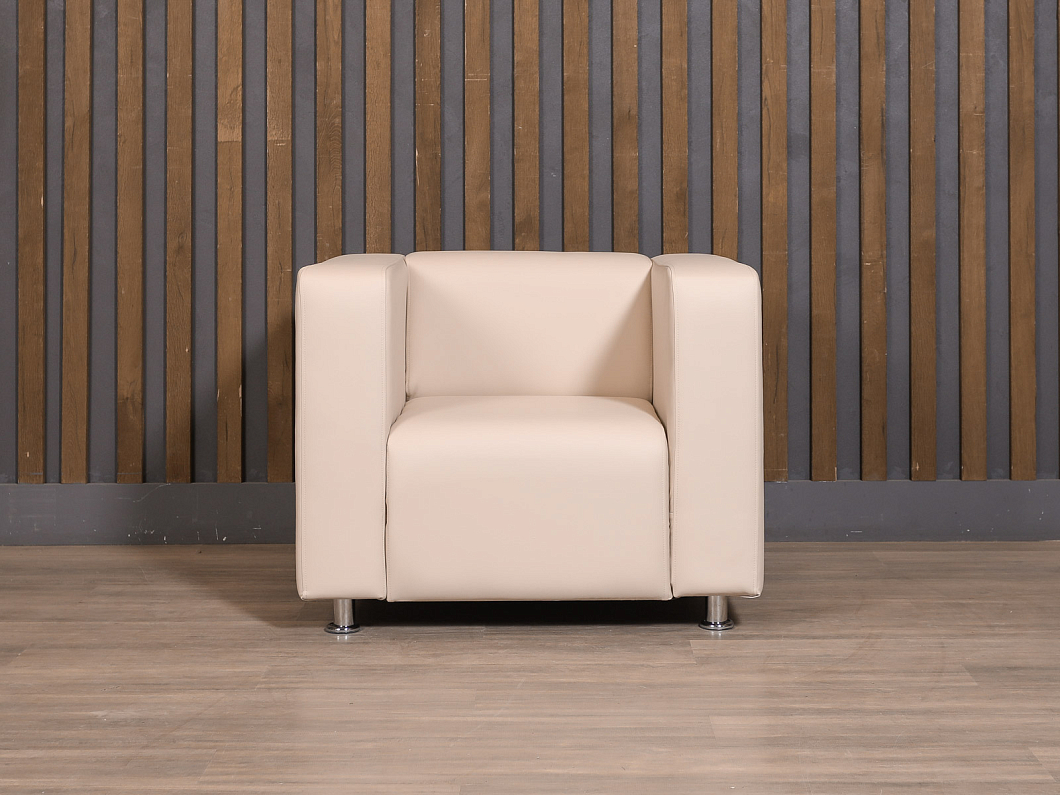 Кресло БОН Искусственная кожа Бежевый Россия (КМЭБЖ-БОН)