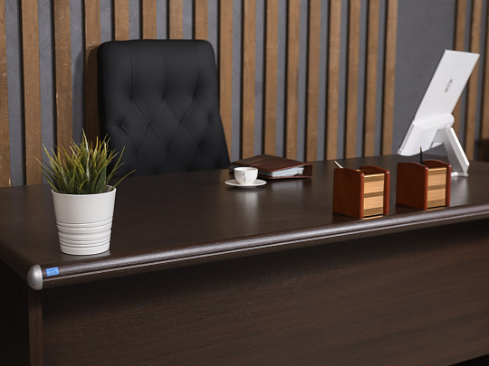 Стол руководителя ЛДСП Венге