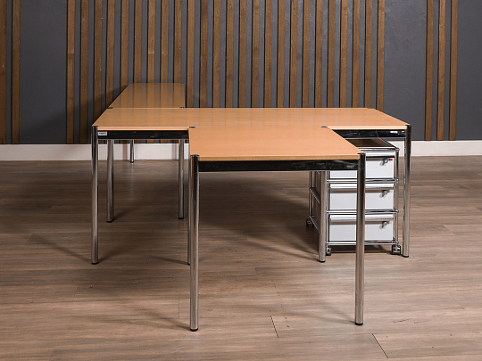 Стол руководителя USM Haller Дерево Ольха Швейцария