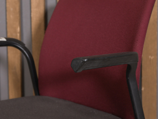 Конференц-кресло Steelcase Ткань Бордовый Франция