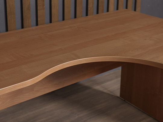 Стол эргономичный ЛДСП Ольха