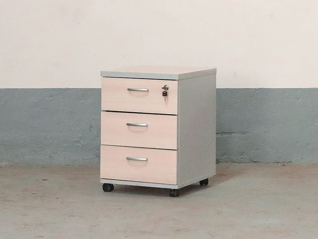 Тумба подкатная ЛДСП Серый (ТВСРКЛ-170326)