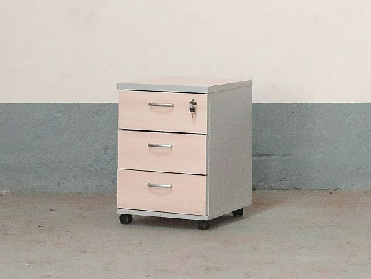 Тумба подкатная ЛДСП Серый