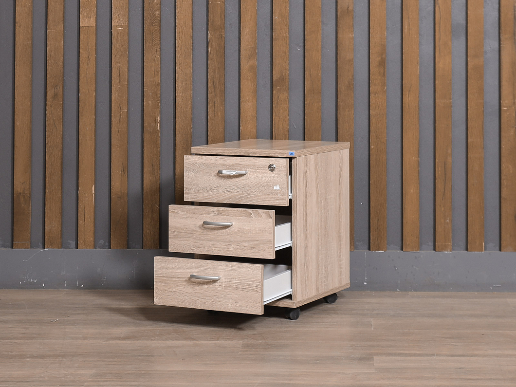 Тумба подкатная ЛДСП Бук (ТВБК-131225)