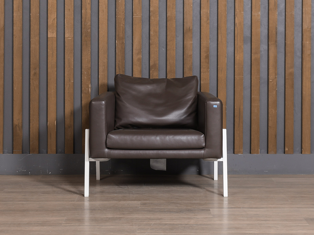 Кресло IKEA Искусственная кожа Коричневый Польша (КЭКЧ-031225)