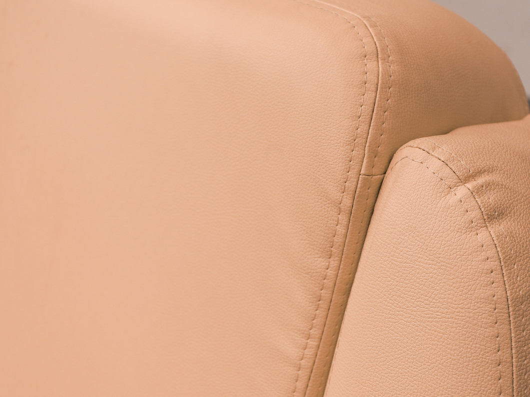 Диван АЛЬФА-МЕБЕЛЬ Искусственная кожа Бежевый (ДЭБЖ1-020726)