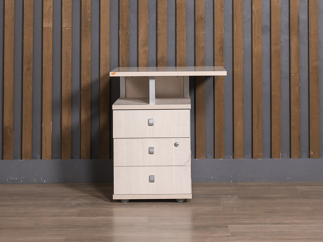 Тумба приставная Экспро Vasanta ЛДСП Бук Россия (ТПБК-231025)