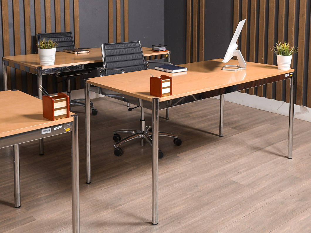 Стол прямоугольный USM Haller Массив Ольха Швейцария (СПОХ-300924)