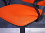 Кресло на колесах для персонала Престиж Ткань Оранжевый Россия (025-00000)