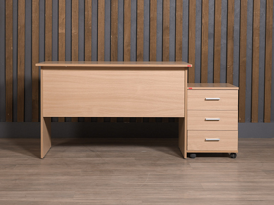 Стол с тумбой ЛДСП Бук