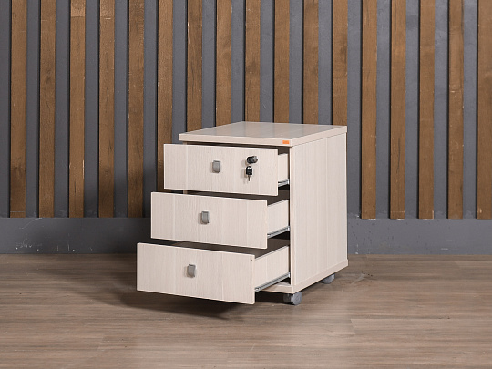 Тумба подкатная Экспро Vasanta ЛДСП Бук Россия