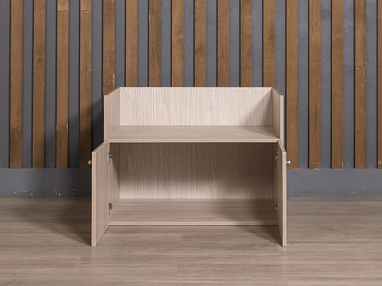 Тумба под оргтехнику ЛДСП Ясень шимо