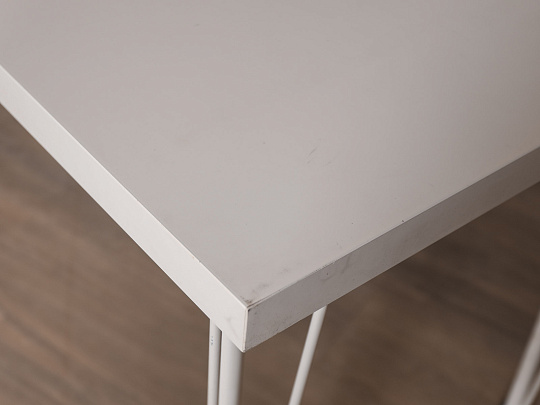 Стол прямоугольный IKEA LAGKAPTEN/KRILLE МДФ Белый