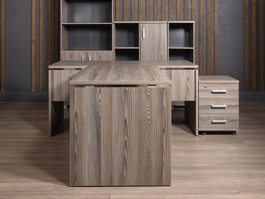 Кабинет руководителя ЛДСП Ясень шимо