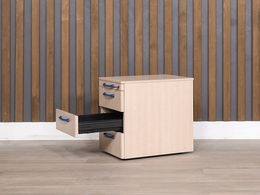 Тумба подкатная Steelcase ЛДСП Бук США (ТВБК-260325)