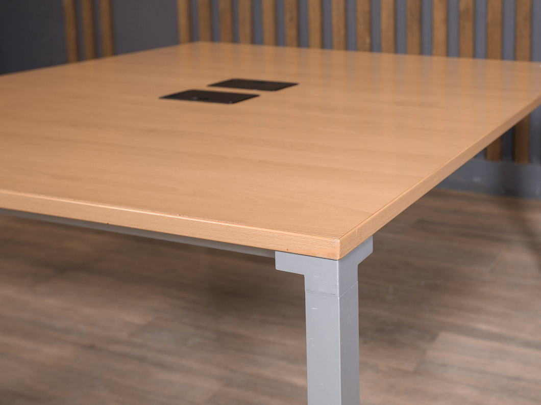 Стол для переговоров Steelcase ДСП Орех США (СДПОР1-280723)