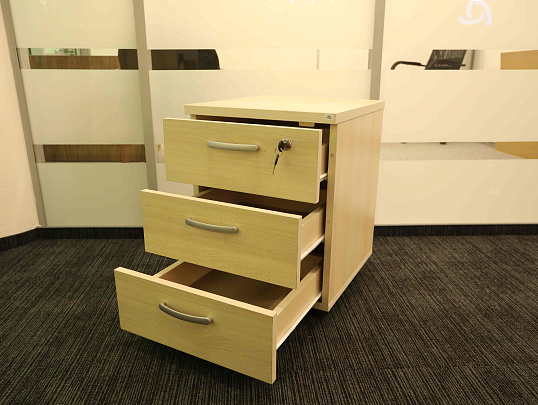 Тумба подкатная ЛДСП Клен