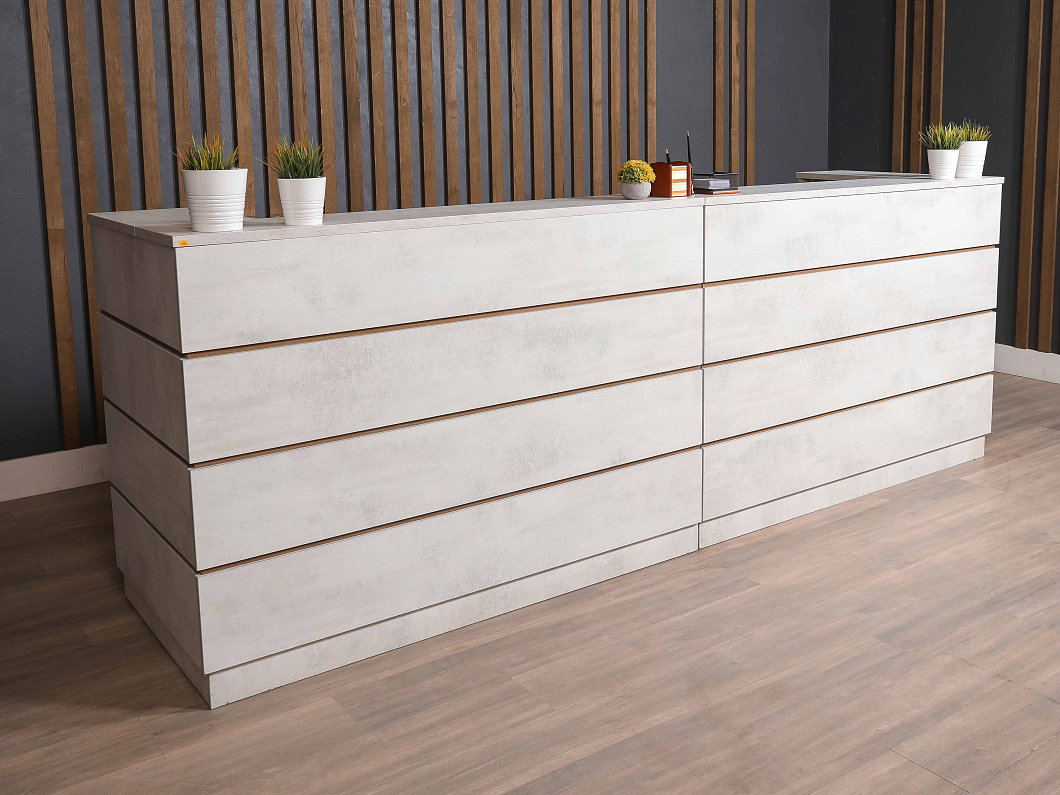 Ресепшн ЛДСП Белый (РБ-270825)