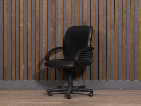 Офисное кресло Искусственная кожа Чёрный