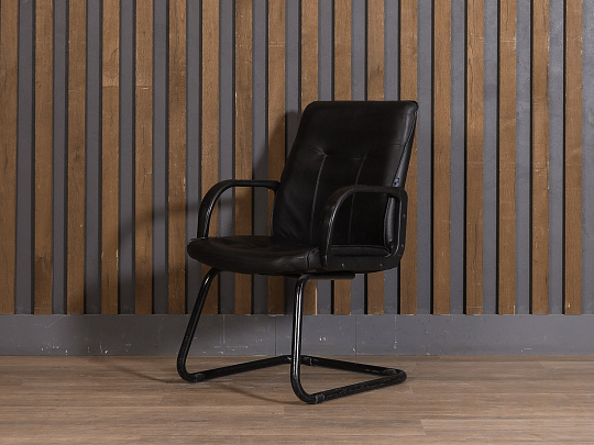 Конференц-кресло Искусственная кожа Чёрный