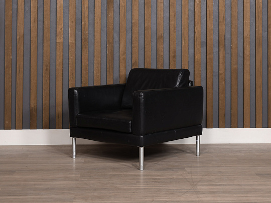 Кресло Искусственная кожа Чёрный Германия