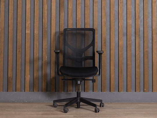 Офисное кресло ELICA Ткань Чёрный Италия