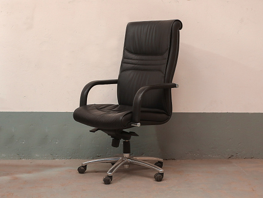 Кресло руководителя Искусственная кожа Чёрный