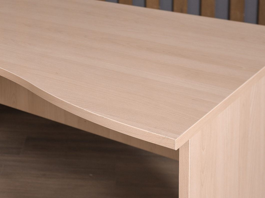 Стол эргономичный ЛДСП Бук (СПЭБК1-231025) Стол эргономичный ЛДСП Бук (СПЭБК1-231025)