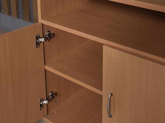 Тумба под оргтехнику ЛДСП Ольха