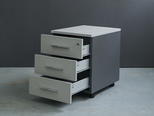 Тумба подкатная UFFIX Essence ЛДСП Серый Италия