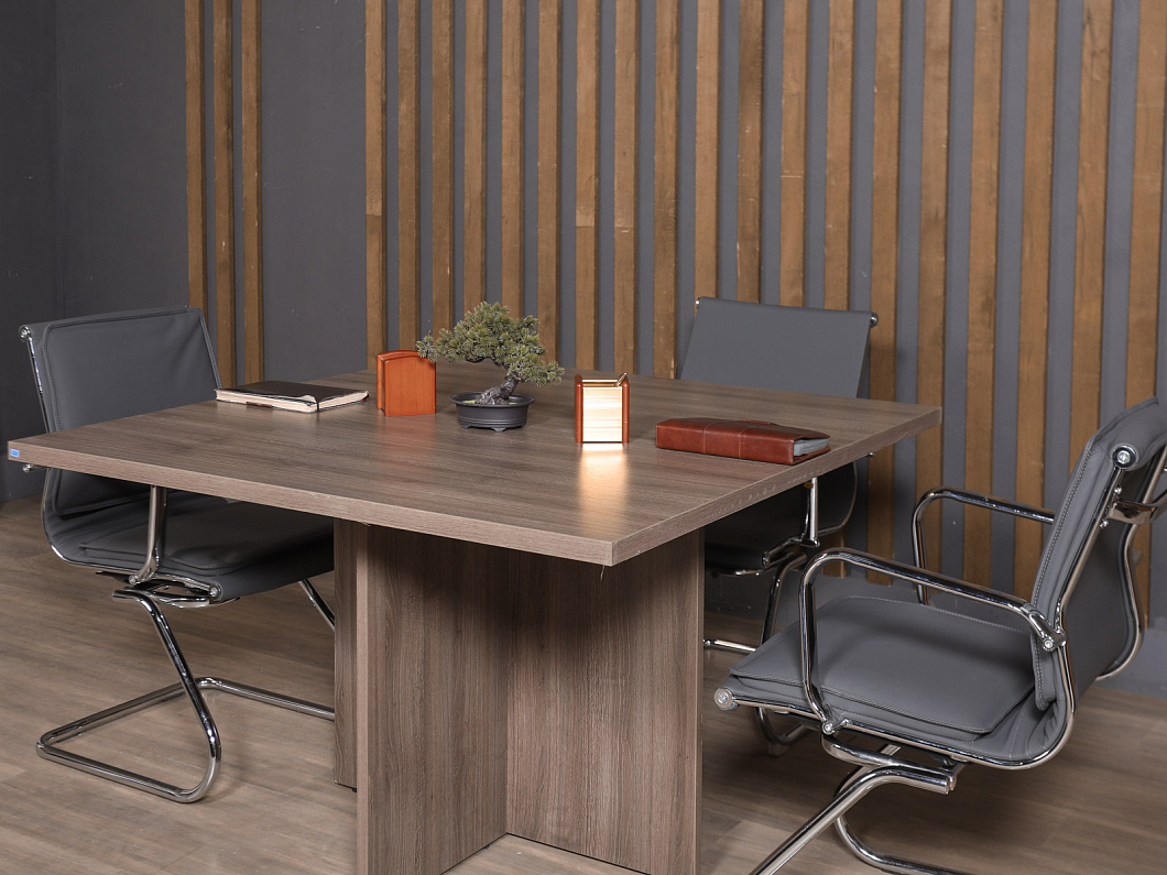 Стол для переговоров ЛДСП Ясень шимо (СППЯШ-241125)