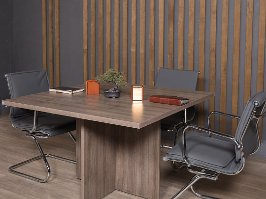 Стол для переговоров ЛДСП Ясень шимо