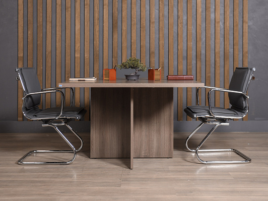 Стол для переговоров ЛДСП Ясень шимо