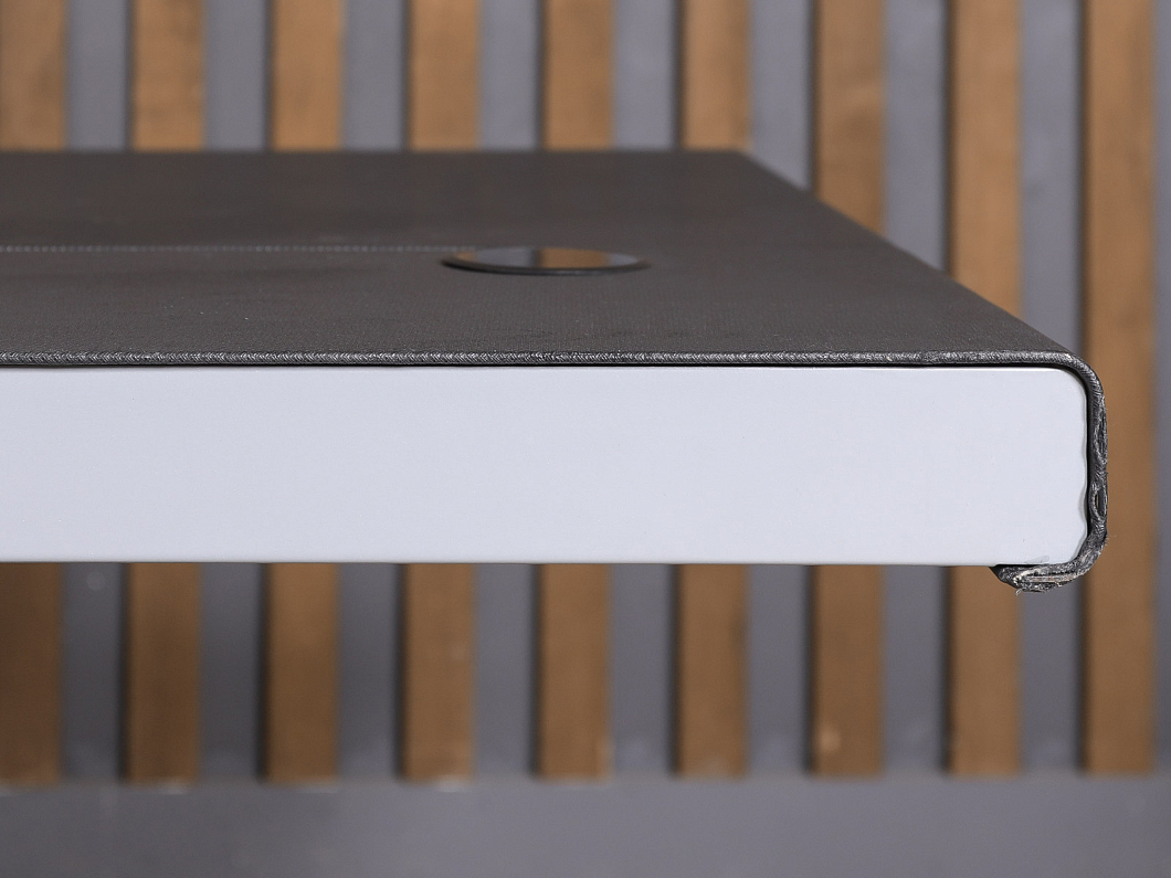 Стол руководителя Металл Серый Импорт (СРПСР-030330)