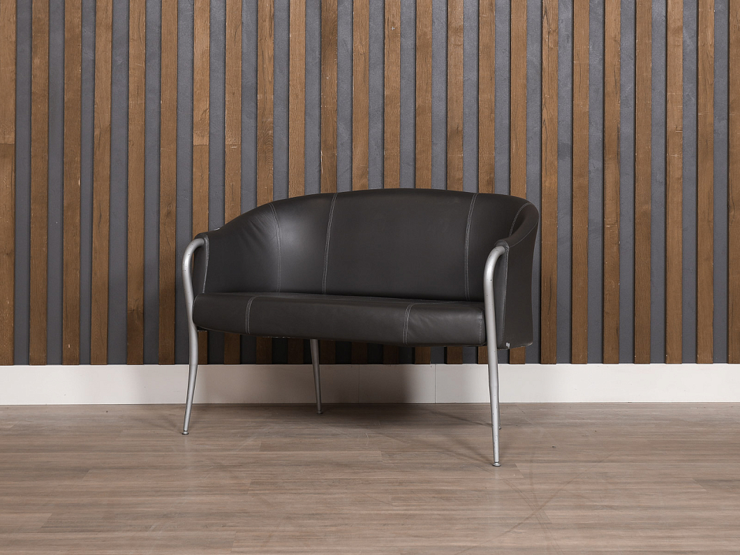 Диван Bum Искусственная кожа Чёрный (ДЭЧ2-090725)